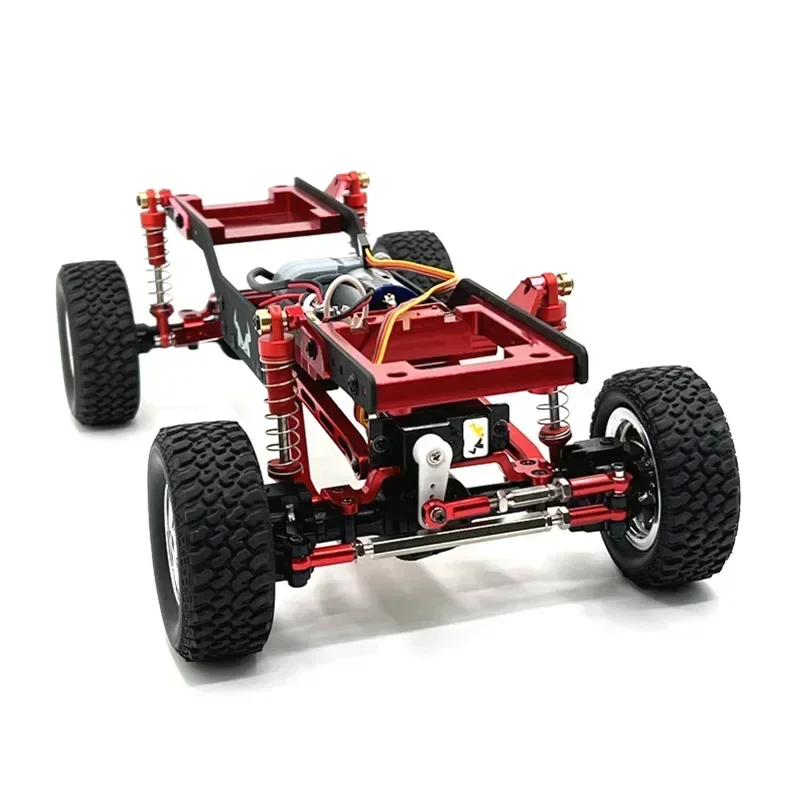 Metalen upgrade, stang, schokdemper, stangzitting, schokdemper, pak, voor Mn model 1/12 MN78 RC auto-onderdelen