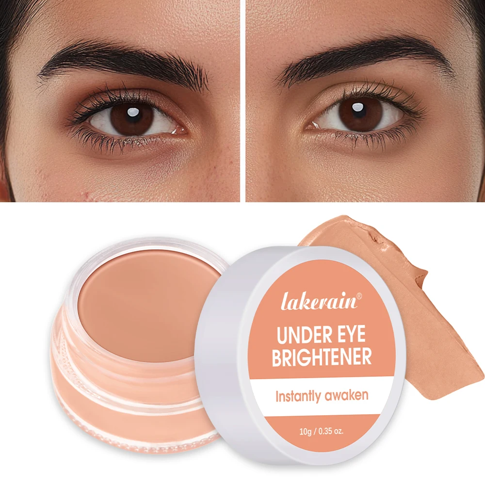 Iluminador debajo de los ojos, oculta y ilumina las ojeras, textura nutritiva, color corrige, ilumina el corrector, maquillaje para el área de los ojos