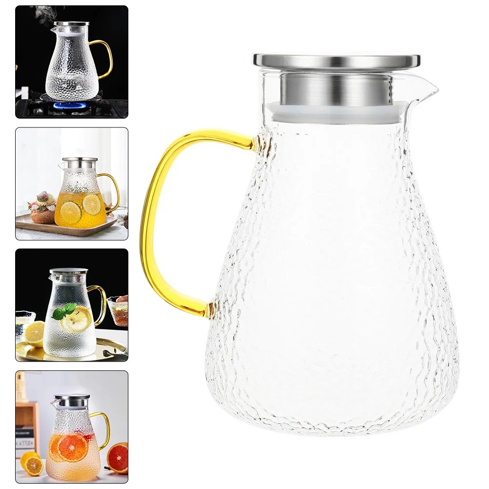 

Cold Water Kettle Household Juice Pitcher Convenient Home Party Picnics Bbq Gathering Food-Safe Material Large Capacity