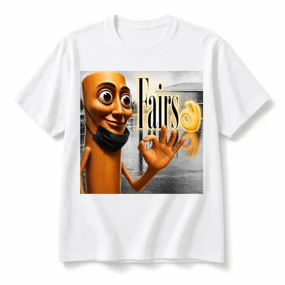 Men Women'S Casual Graphic Tee Funny Triple T Tung Sahur Fairs Parody Ybg Meme T-Shirt Short Sleeve Fashion Clothing
