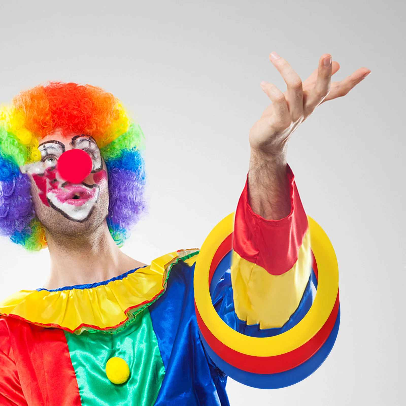 

Circus Entertainment Rings Acrobatic Juggling Tools Performance Props Hand Skills Troupe