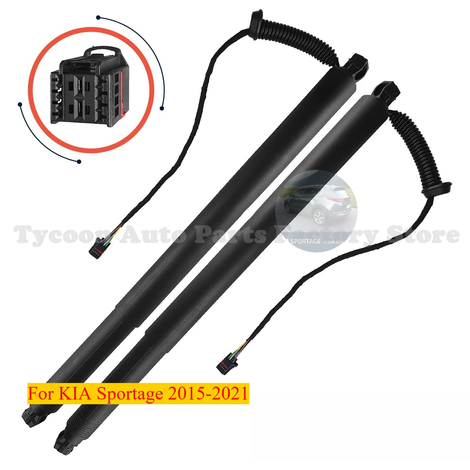 

Electric Tailgate Strut Actuator Set 81770-D9100 For KIA Sportage 2015-2021 Car Lift Support