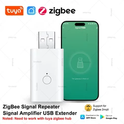 ZigBee 3.0 Signal Repeater USB Extender Signal Amplifier For ZigBee Devices Smart Home Automation Support Home Assistant Z2MQTT