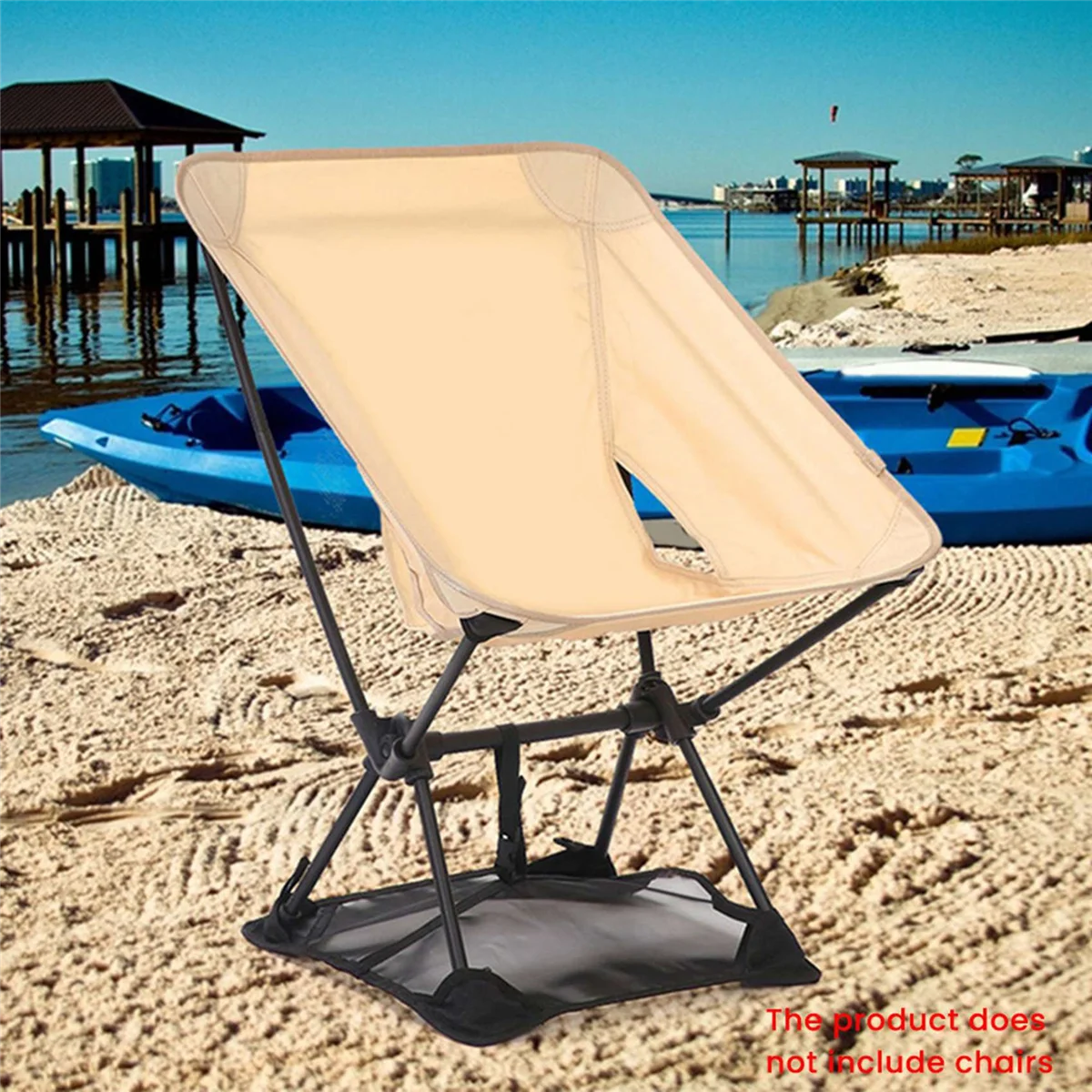 BAAU 2X Anti Collapse Mat Without Chair Backpacking Picnics Prevent From Sinking Beach