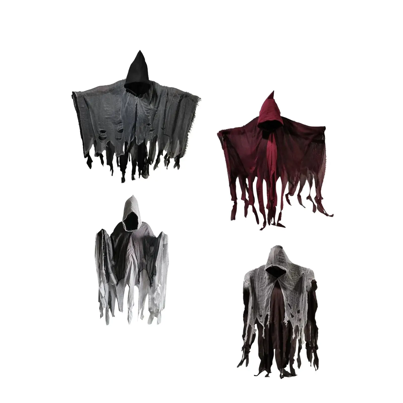 Halloween Capes Fancy Dress Halloween Outfit Spooky Cloak Cape for Festivals Masquerade Stage Performances Photo Props Halloween