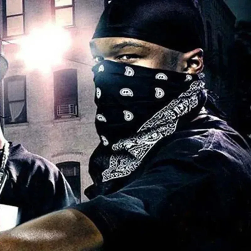 3/1 قطعة للجنسين القطن باندانا عقال الدنيم الرجال الدراجات عصابة رياضية للرأس واقي المعصم من جانب واحد الحجاب بيزلي وشاح #3