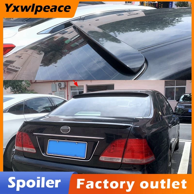 

For Toyota Crown 2005 2006 2007 2008 2009 High Quality ABS Plastic Unpainted Color Roof Spoiler Car Accessories