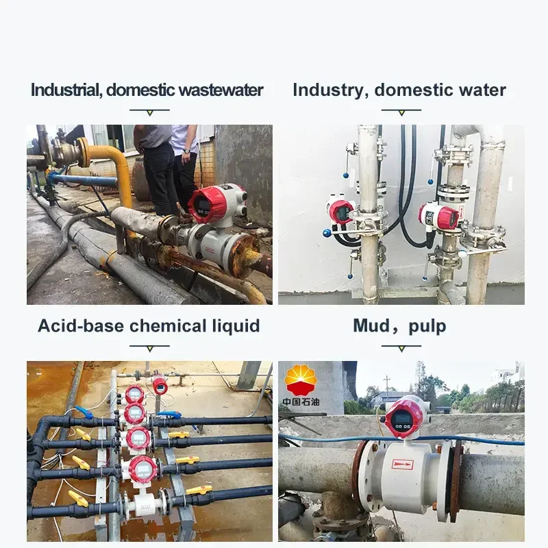 Ce Certification Electromagnetic Flow Meter With Data Logger Cement Sand Flowmeter Mag LDG-MIK