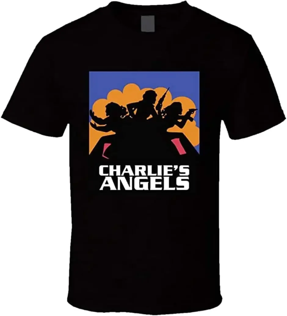 Cha.rlie's ANG-els T-Shirt Tees High Quality 100%Cotton Short Sleeve