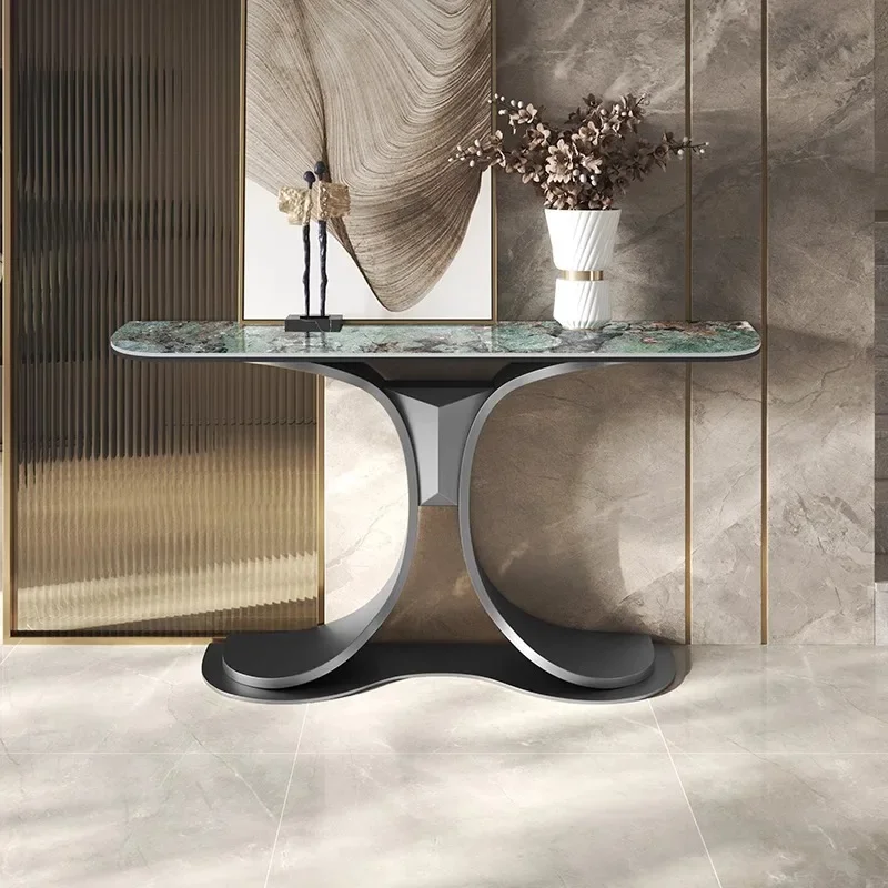 Simple Creative Consoletable Modern Premium Luxury Entryways Table Unique Mesa Recibidor De Pasillo Living Room Furniture