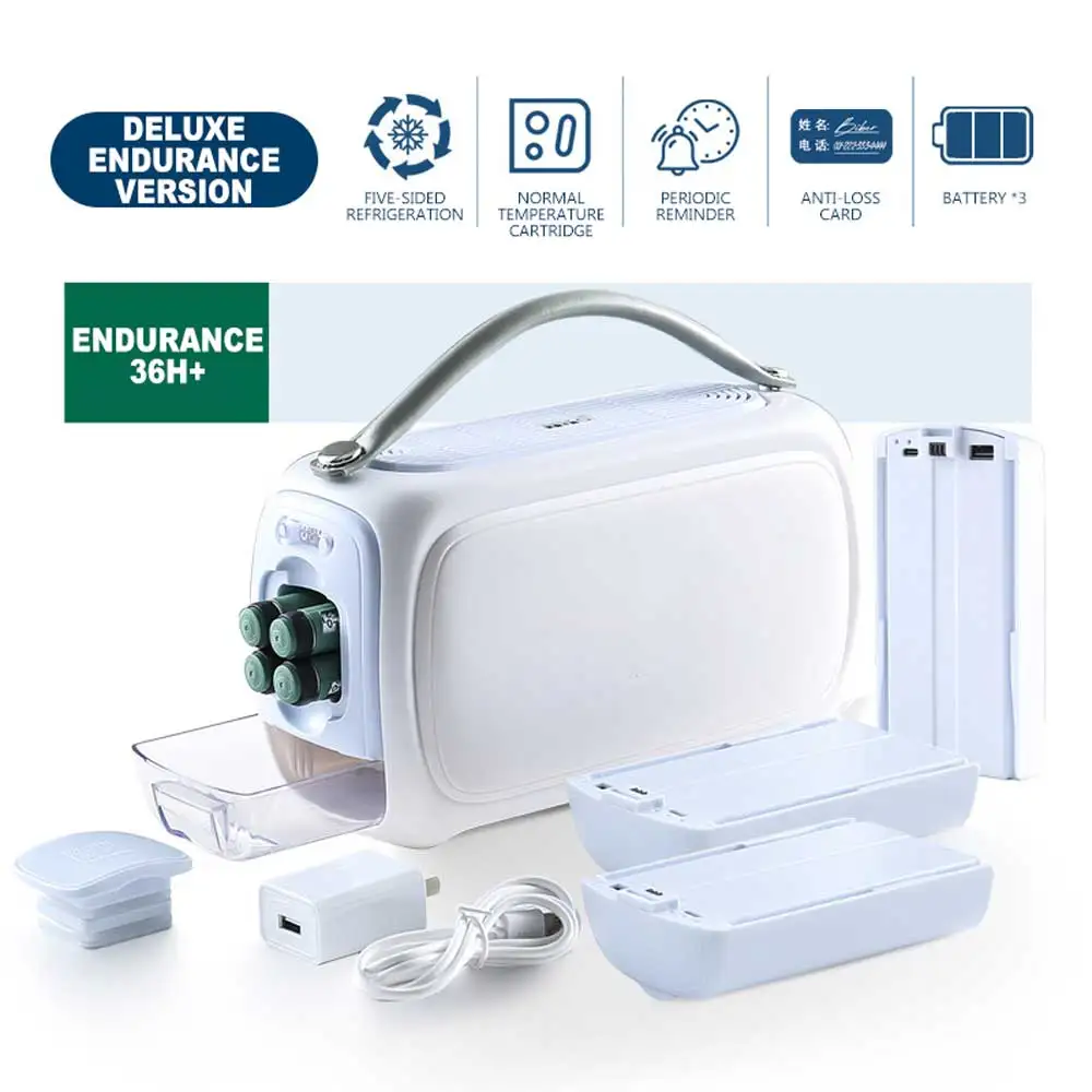 Nevera portátil recargable para coche, minirefrigerador para el hogar