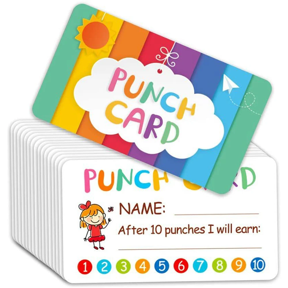 10-50pcs Children's Toy Reward Card Incentive Card For Kids Students Teachers Classroom School Kids Toy Stationery Cards