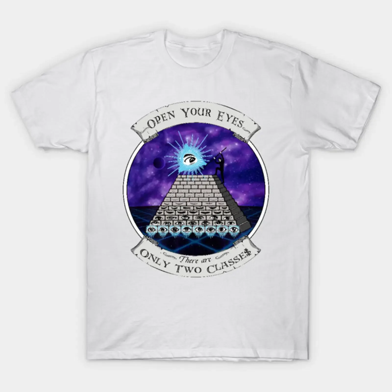 Awakening Class Consciousness T Shirt vintage Washed Breathable Unisex Casual fashion graphic homme Versatile Soft Stylish