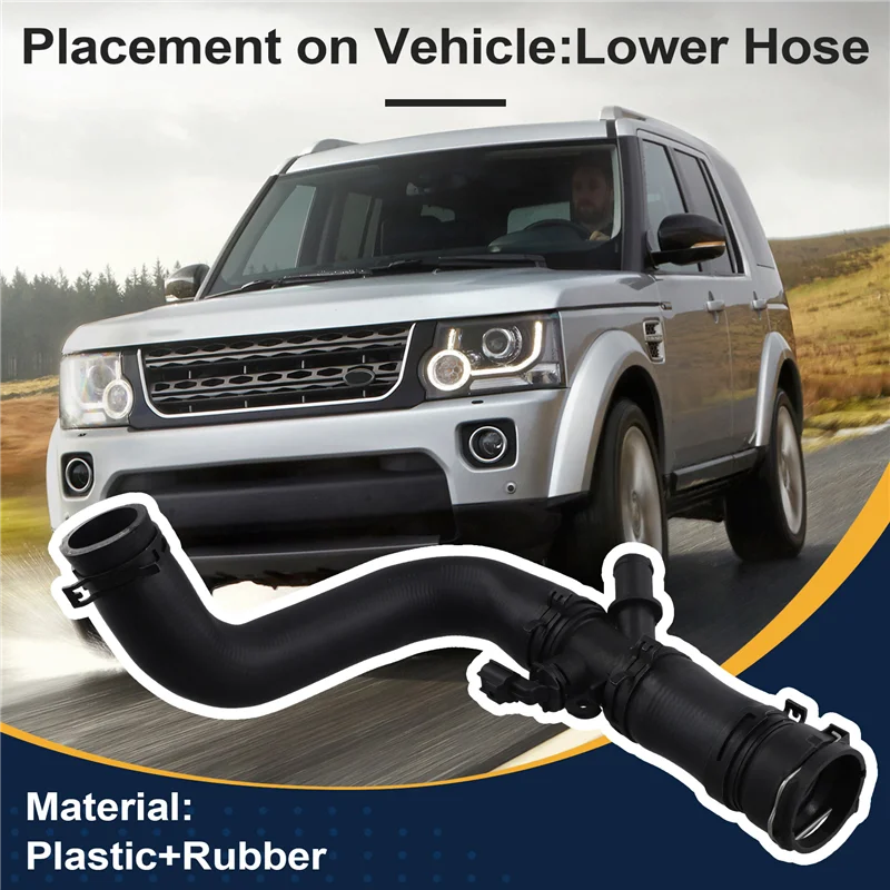 

A77Q-LR050855 Автомобильный шланг охлаждающей жидкости радиатора для Land Rover Discovery 4 LR4 3,0L V62014-2016, нижний шланг водопроводной трубы радиатора