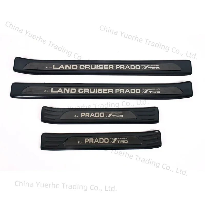 Suitable for 24 overbearing Prado external threshold strip, modified accessories, welcome pedal external threshold strip