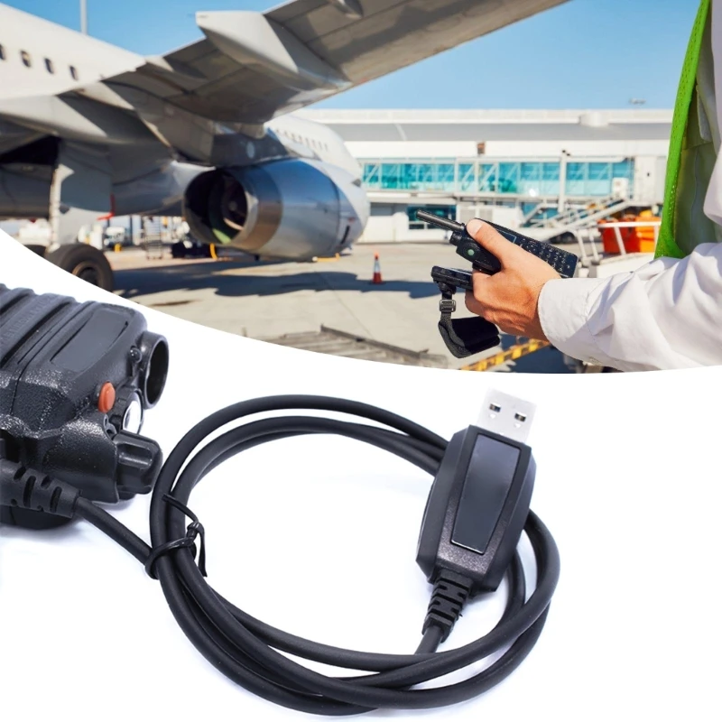 

Кабель для передачи данных из ПВХ для BF-UV9R BF-A58 BF9700, двустороннее радиочастотное программирование и настройка параметров