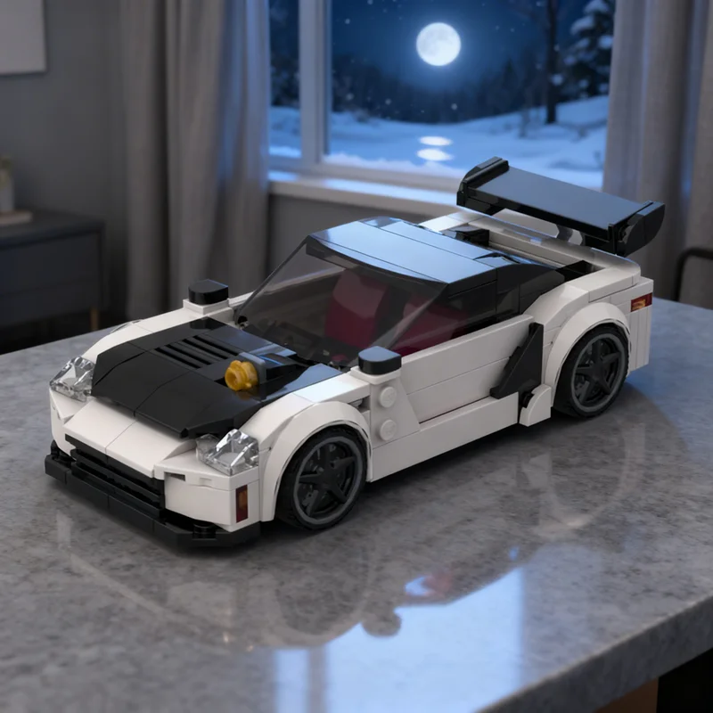 

257pcs MOC Mitsubishi GTO City Champions Model Building Blocks Creative Display Gift Collectible Decor Kids Premium Adult Desk