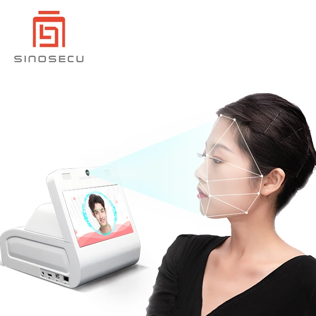 facial recognition scanner &face scanners & face scanner device judge holder and person on ID card are same one