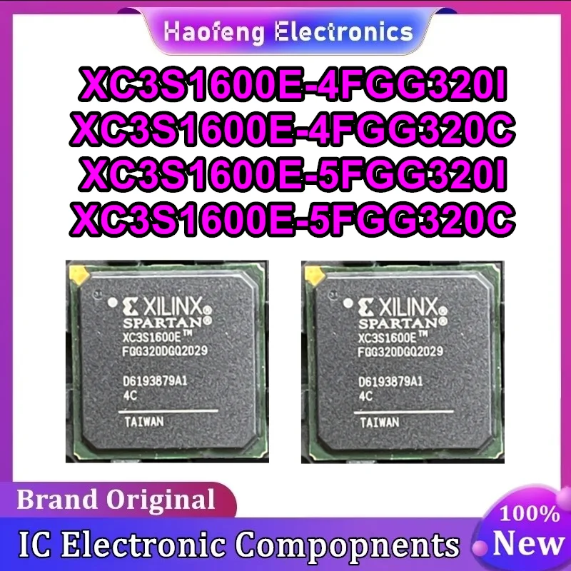 

XC3S1600E-4FGG320I XC3S1600E-4FGG320C XC3S1600E-5FGG320I XC3S1600E-5FGG320C BGA-320 IC-чип 100% новый оригинальный в наличии