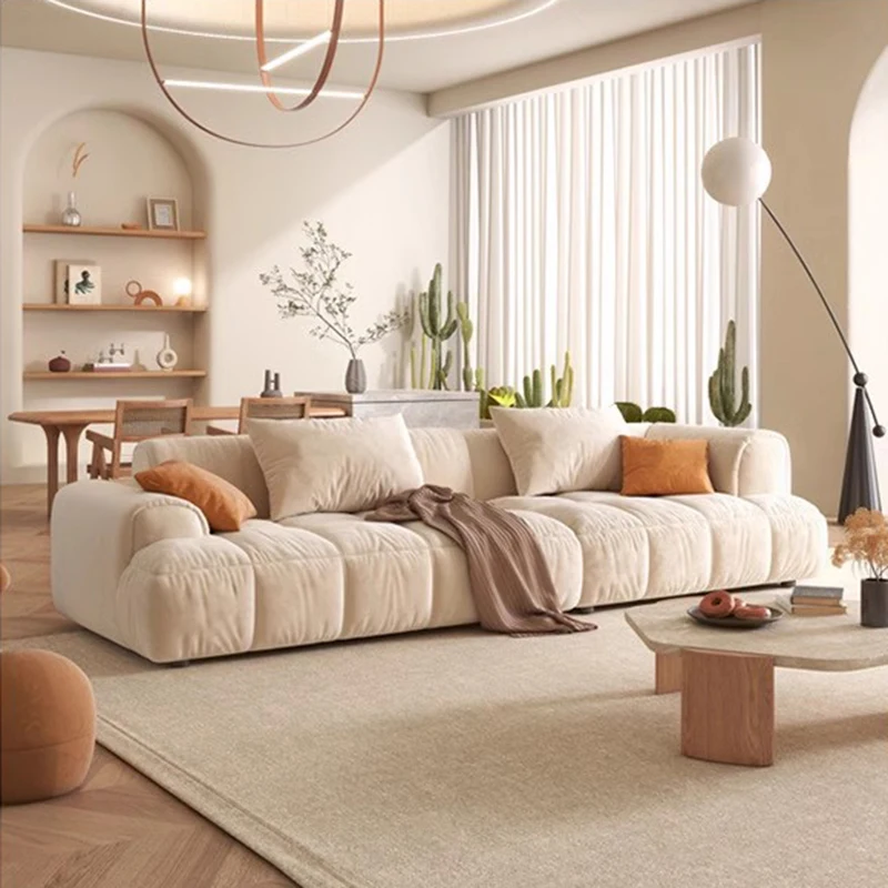 Modern White Living Room Sofas Nordic Luxury Minimalist Lazy Living Room Sofas Sectional Europe Woonkamer Banken Furniture