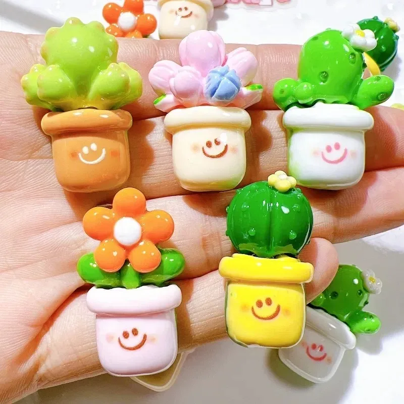 5/10pcs Resin Cartoon Fridge Magnets Flowers  Refrigerator Magnetic 3D Sticker Message DIY Whiteboard Sticker For Home Decor