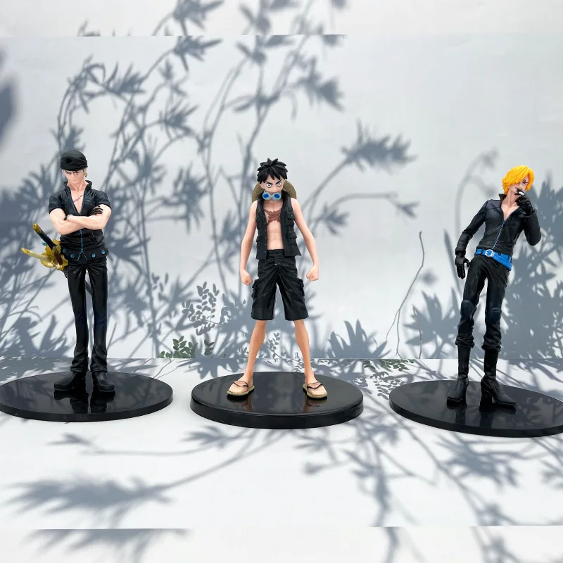 One Piece 9 Black Theater Straw City Of Gold Hat Regiment Anime Figure Model Statue Collection Desktop Decoration Ornament Toys