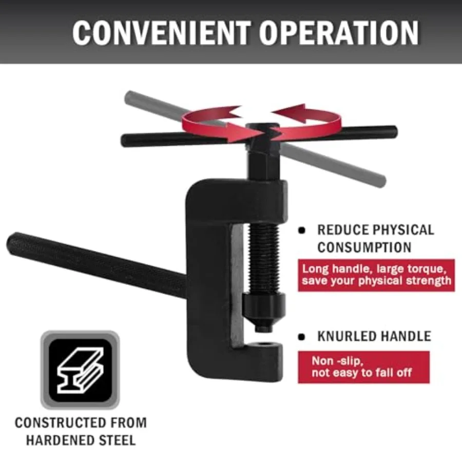 13piece Motorcycle Chain Breaker and Riveting Repair Tool Kit for Professional Chain Maintenance and Quick Fix in Offroad Ridin