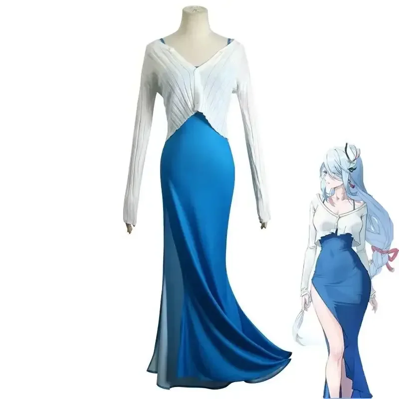 

Genshin Impact Cosplay Shehe Full Set Costume Game Character Outfit for Men And Women
