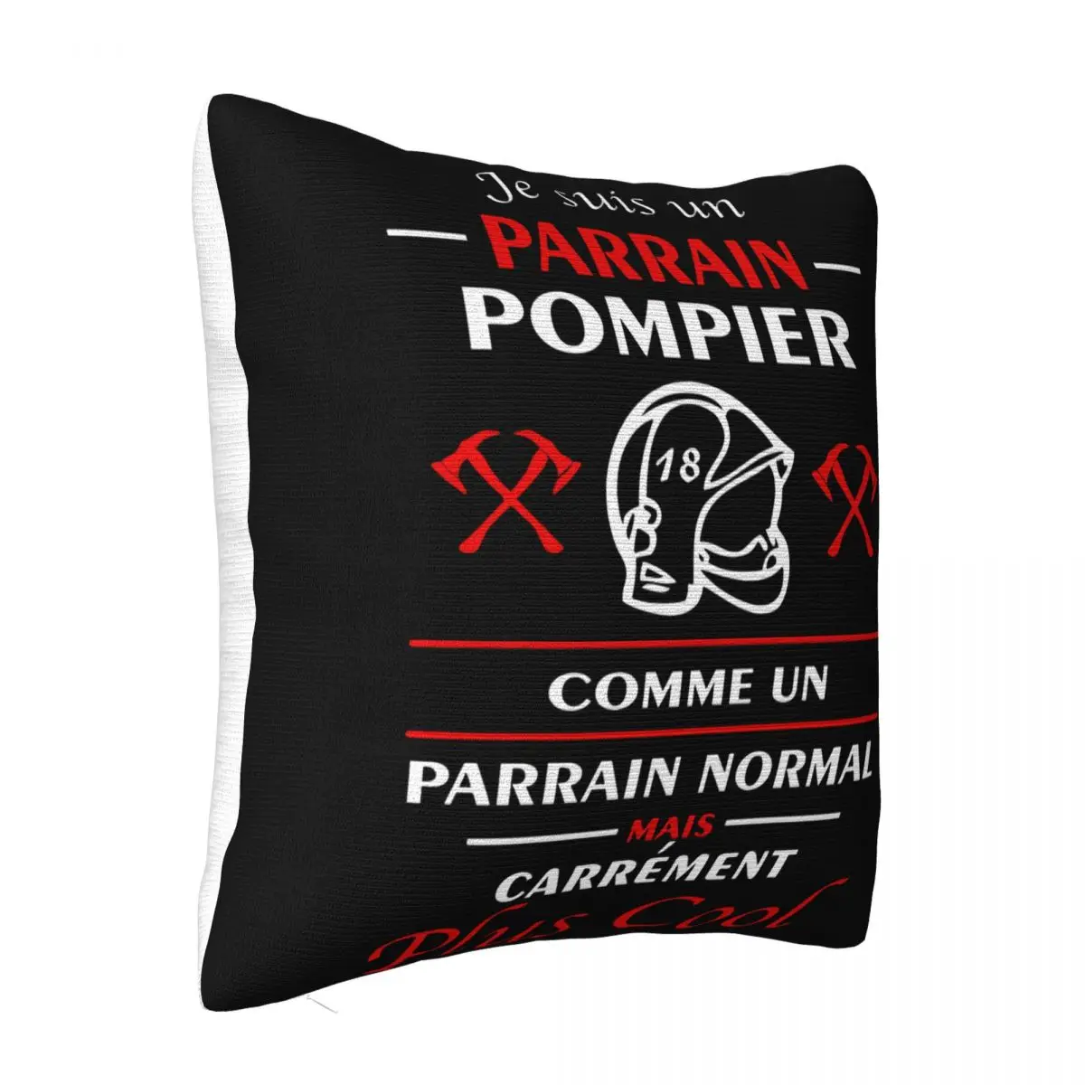 Personnalise Meilleur Parrain Parfait Cool Idee Cadeau Maillot Fete I006 More Size Low Price Humour Pillow Case