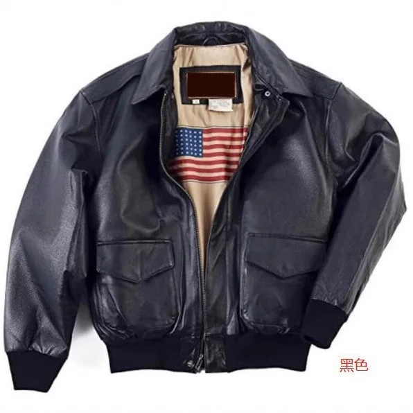 Amerikanischer Stil Vintage-Jacke für Herren und Damen, lockere Passform, Kunstleder, Vintage-Motorradjacke, einfarbig, High-End-Ledermäntel