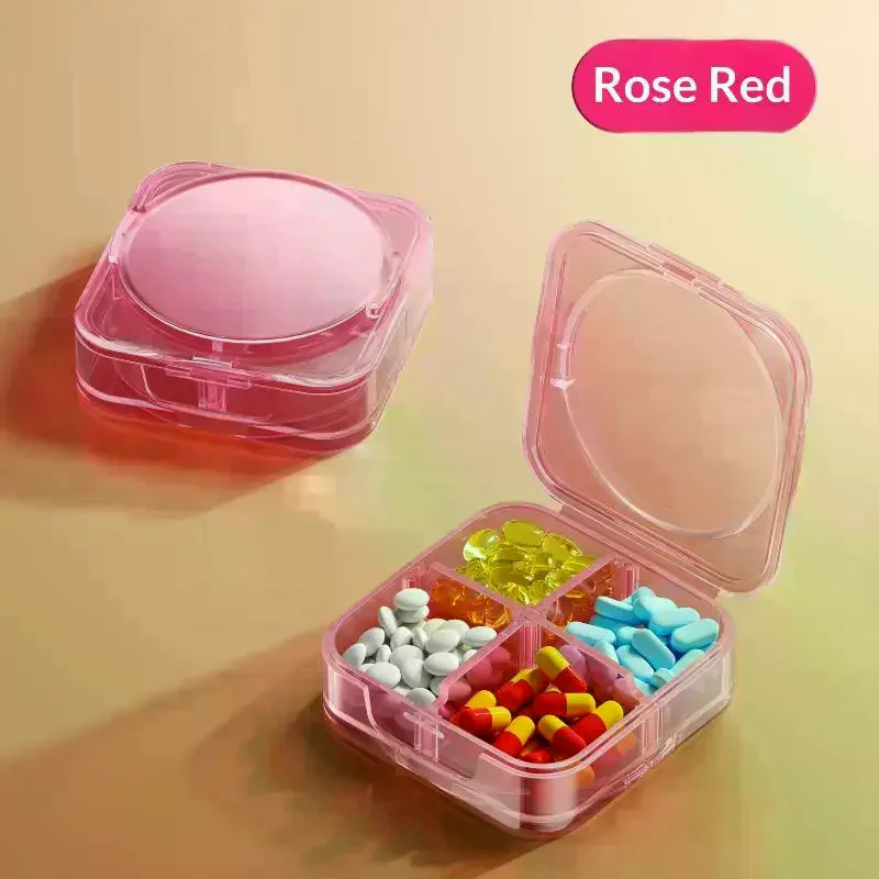1/7 Days Week Pill Organizer Morning And Night Pill Holder Storage Box Splitter Travel Medicine Organizer Portable Medicine Box