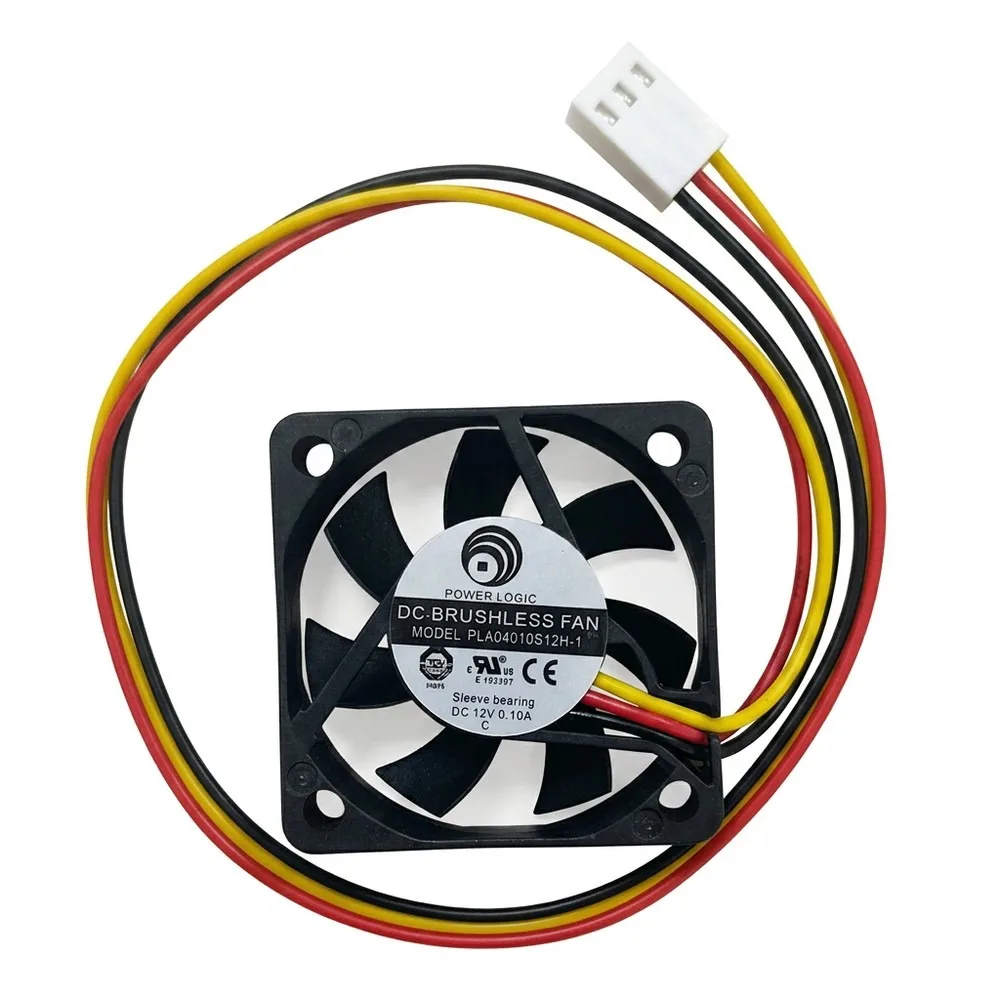 

For POWER LOGIC PLA04010S12H-1 4010 DC12V 0.10A 4CM 3-Pin Silent Cooling Fan