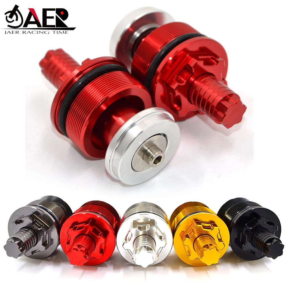 CNC Motorcycle Preload Adjusters Fork Bolts Cap for Yamaha XJ600 XJ6N XT600 XT400 XVS1100 XVS650 FZS600 Fazer