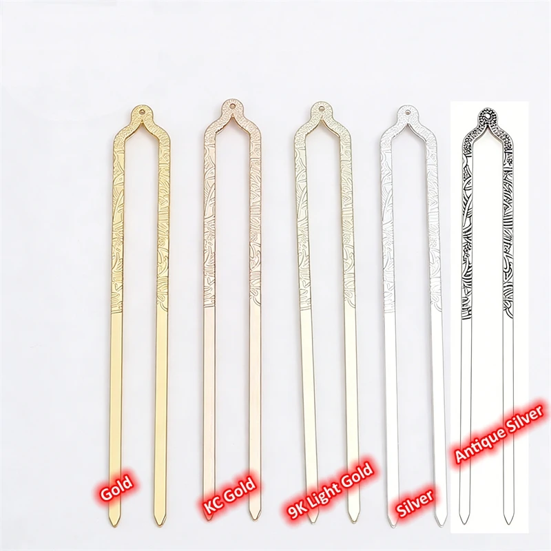 BoYuTe Alloy Hair Stick Handmade Materials Factory Supply Vintage Diy Hair Jewelry Accessories and Components