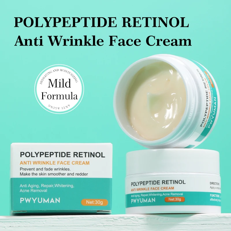 Retinol Remove Wrinkles Face Cream Anti-Aging Lifting Firming Fade Fine Lines Improve Dullness Whitening Nourishing Skin Care