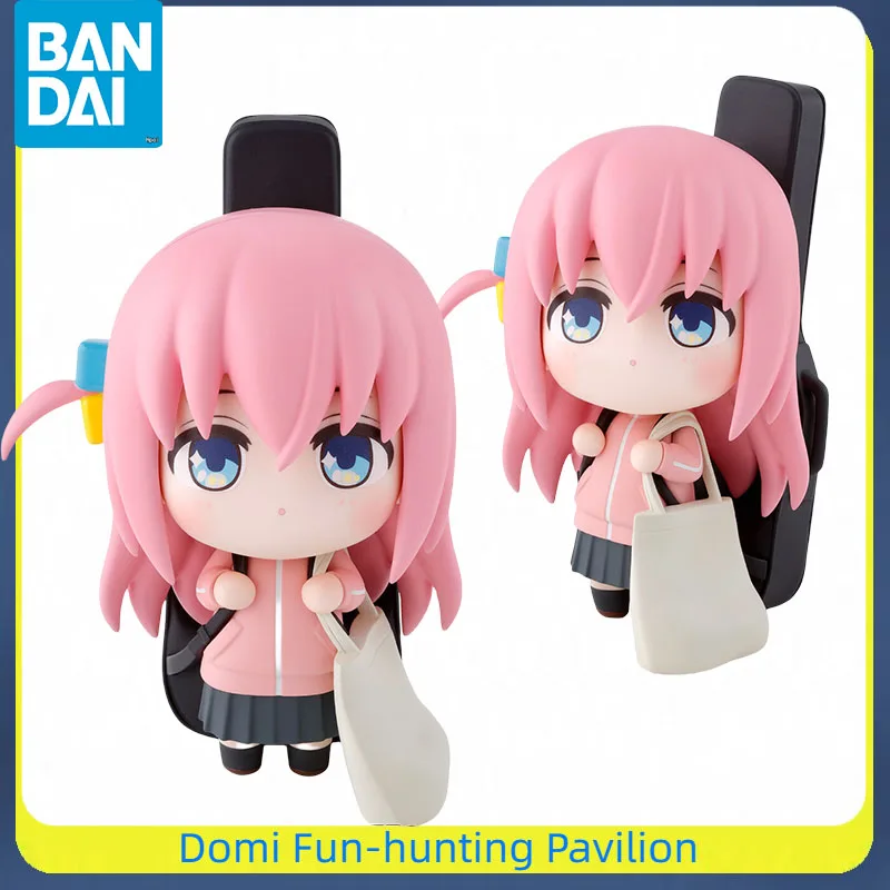 

Bandai Original Tekupiku BOCCHI THE ROCK Anime Figure Gotoh Hitori Q-version Model Finished Collectible Toys Gifts Ornaments