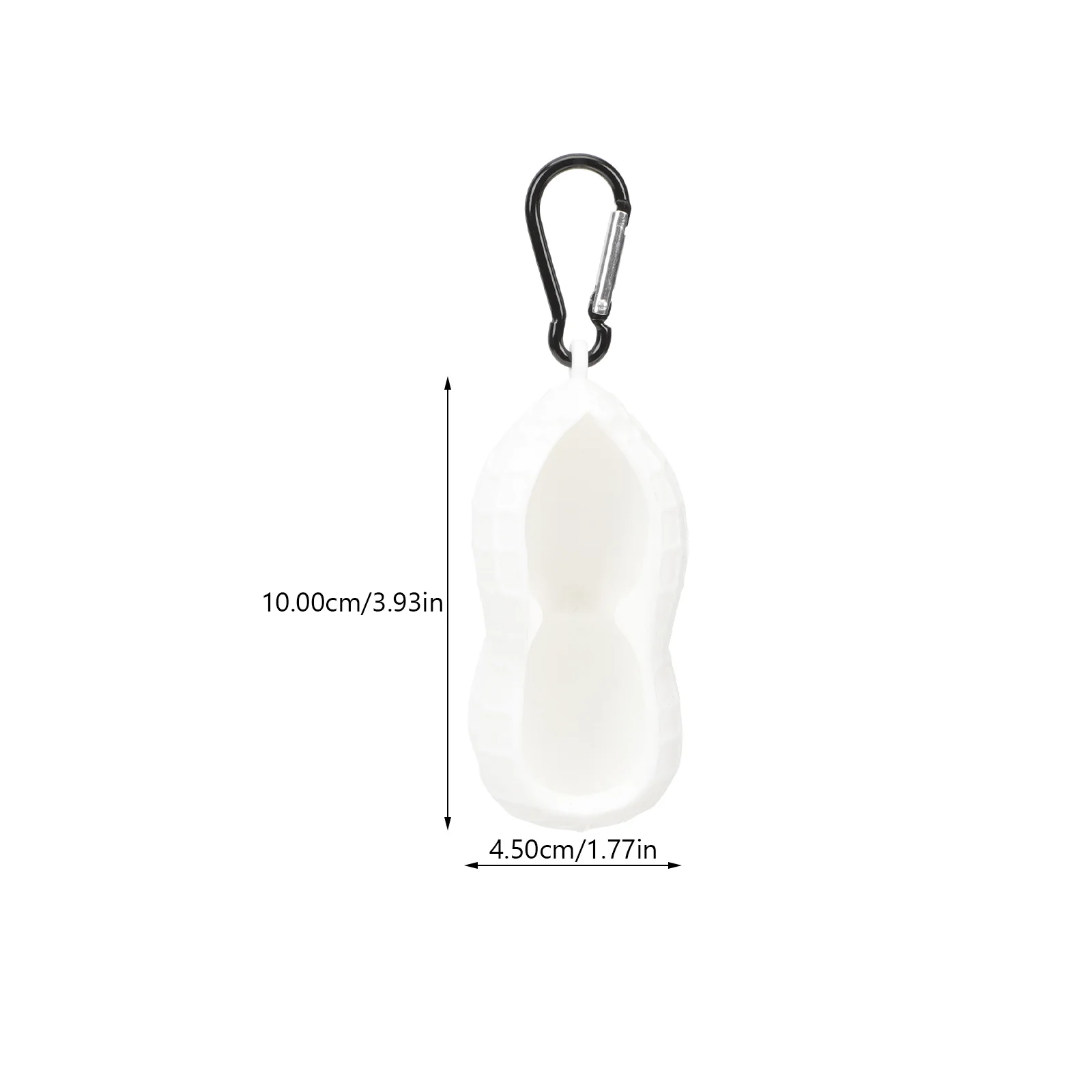 كم كرة جولف مرن يحمل كرتين مقاوم للصدمات وغير قابل للانزلاق، مشبك حلقة تسلق سهل الحمل، مستلزمات جولف للرجال محمول في الهواء الطلق