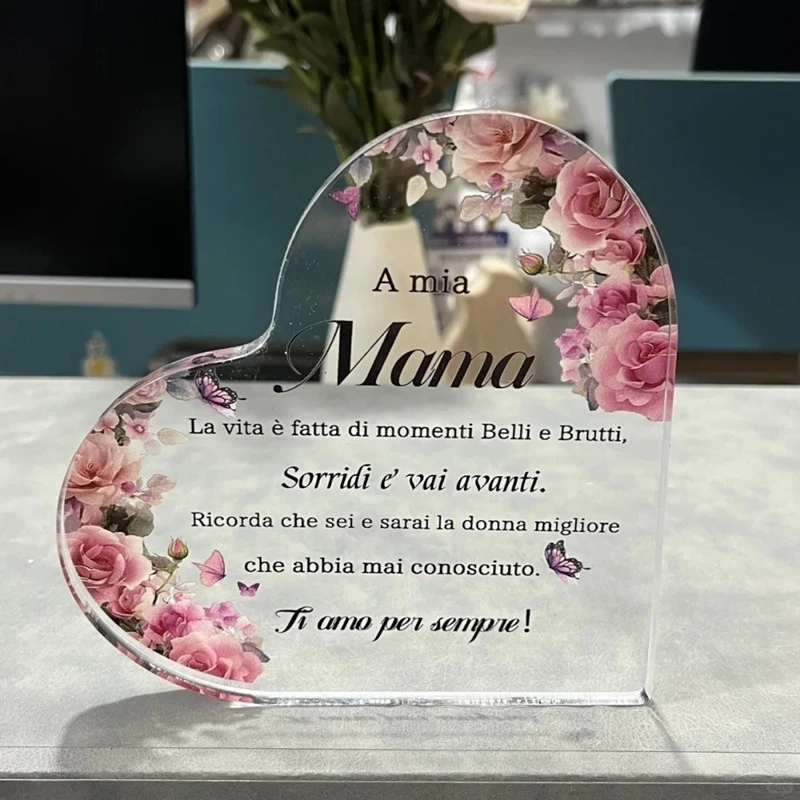 

Acrylic love ornament anniversary souvenir for friends and relatives gifts