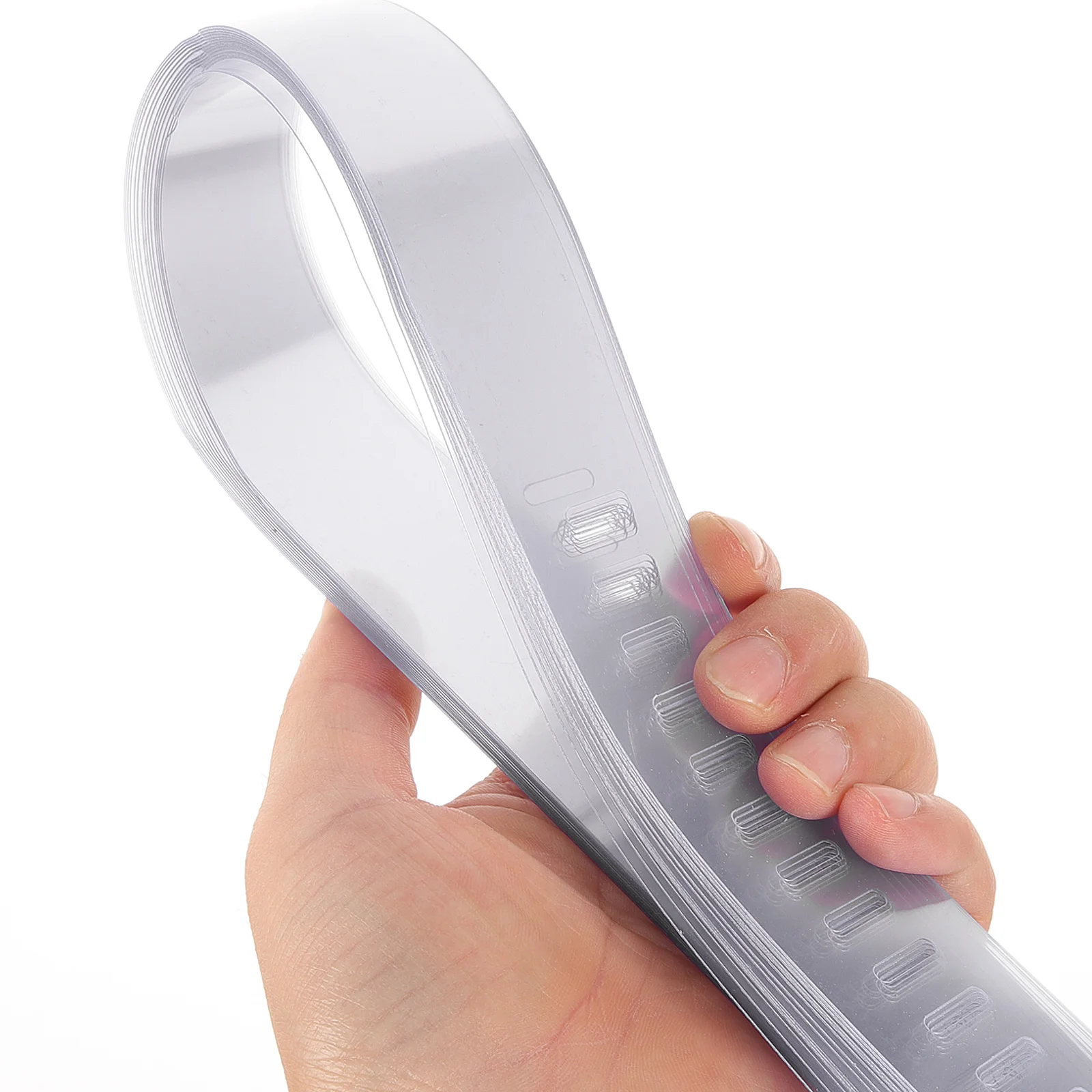 

100pcs PVC Stays Transparent Plastic Shirt Collar Support for Dress Shirts Adjustable Size Collar Stays Plastic Inserts