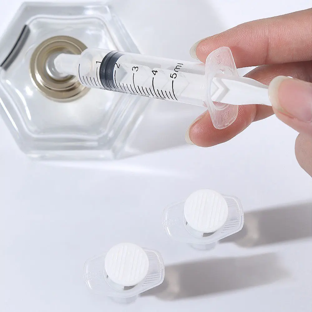 20/30/50 個 5ML プラスチック香水シリンジ、詰め替え可能なボトルの定量的な分配用、化粧品ポンプシリンジツール