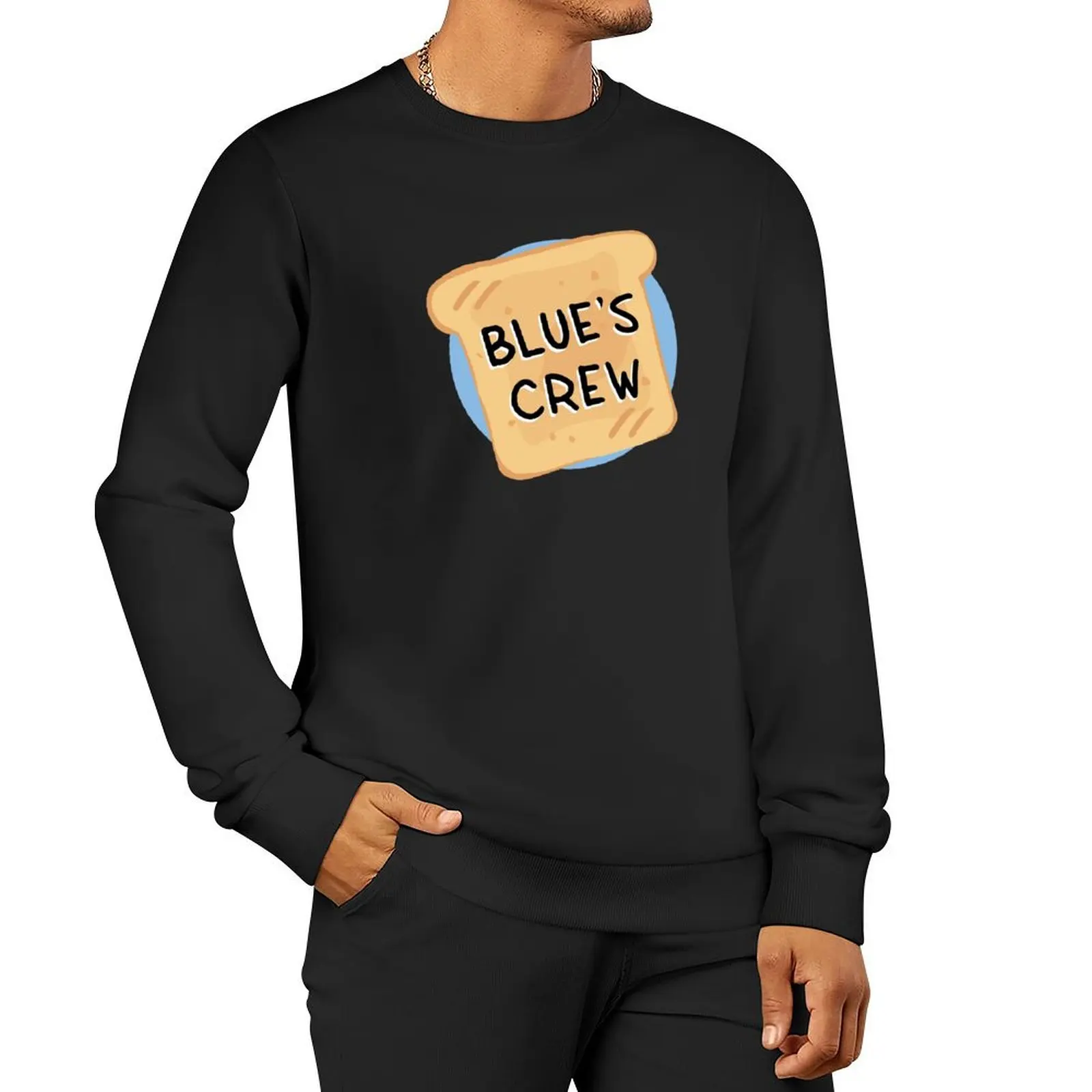 

Blue's Crew Pullover Hoodie blouse men's sweat-shirt set fashion men men's sweatshirts