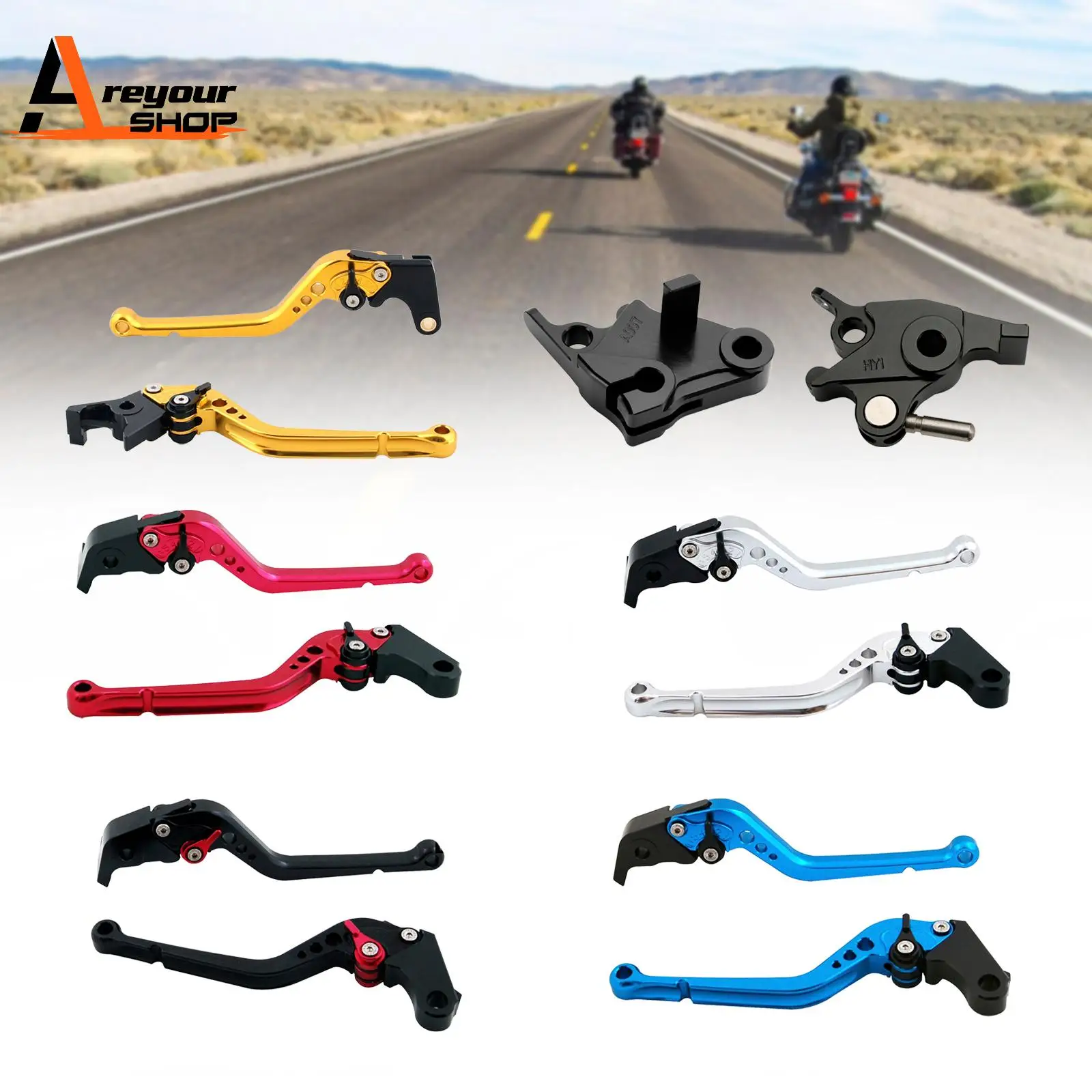 

Long Clutch Brake Lever fit for CFMOTO 400NK 650NK 650MT 650GT 2020-2021