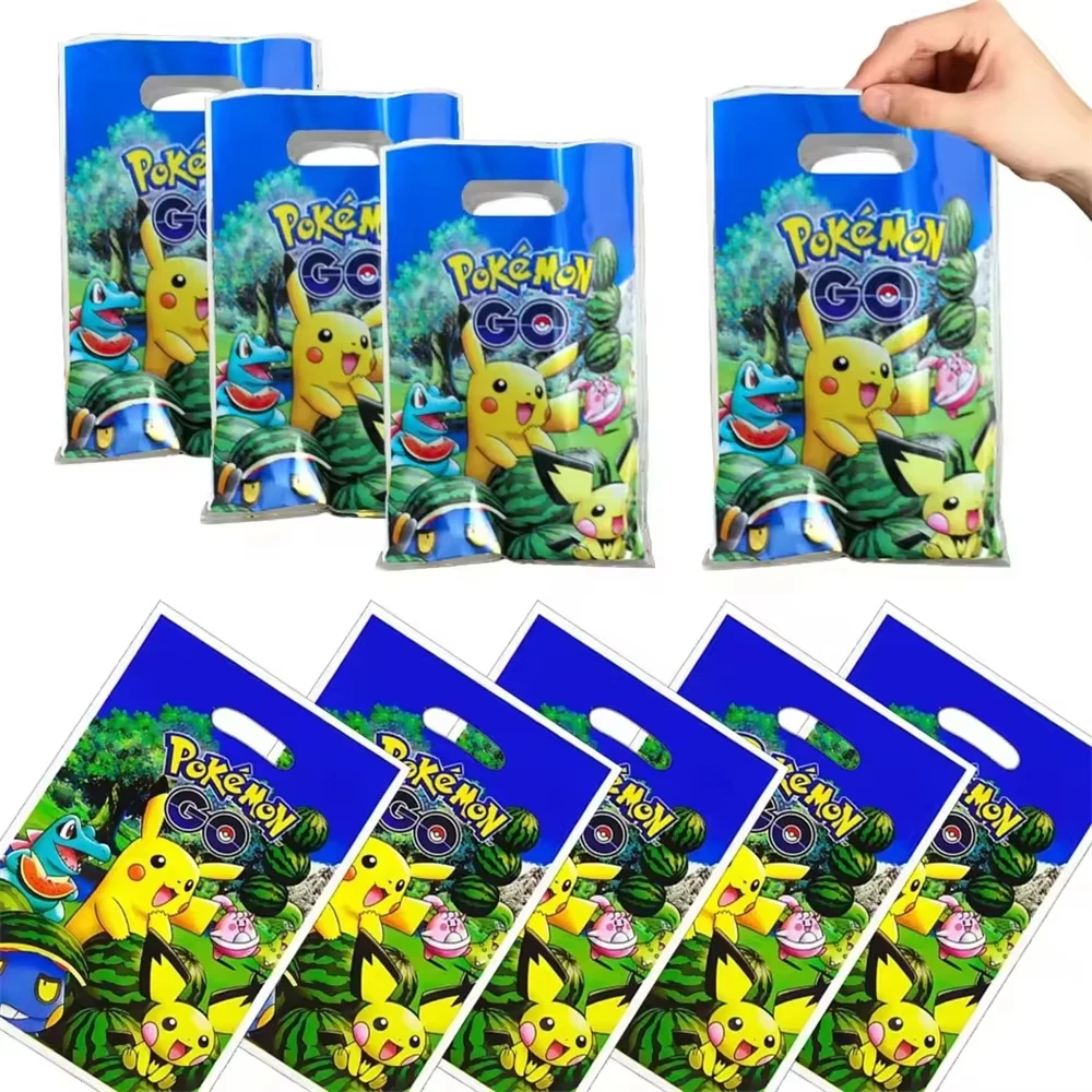 Afbeelding 6: Pokemon Feestartikelen Cartoon Kids Kinderkunst Verjaardagscadeau Zakken Feestartikelen Kinderen Jongens Meisjes Verjaardagsfeestje Decoratie