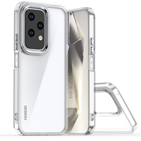 Honor 200 Lite Phone plating Transparent Cases, Shockproof HD Clear Hard Cover for Honor 200 Lite