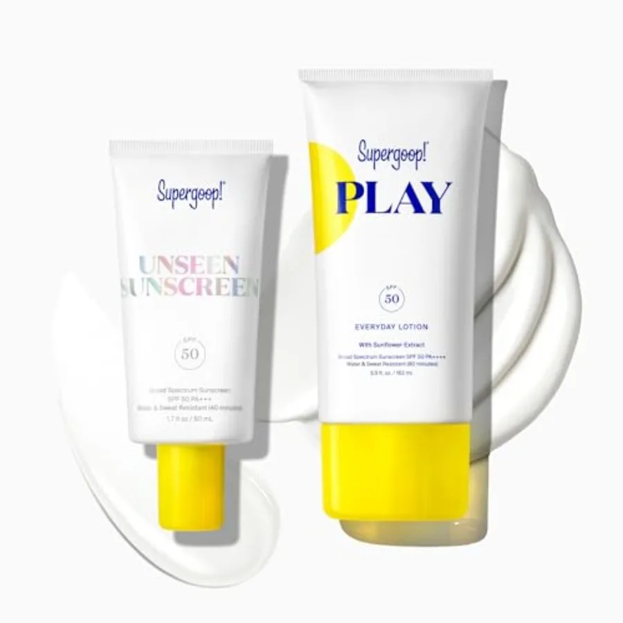 

Face sunscreen for daily wear: clear, invisible, broad spectrum SPF; weightless, scentless, oil-free formula acts as makeup-gri