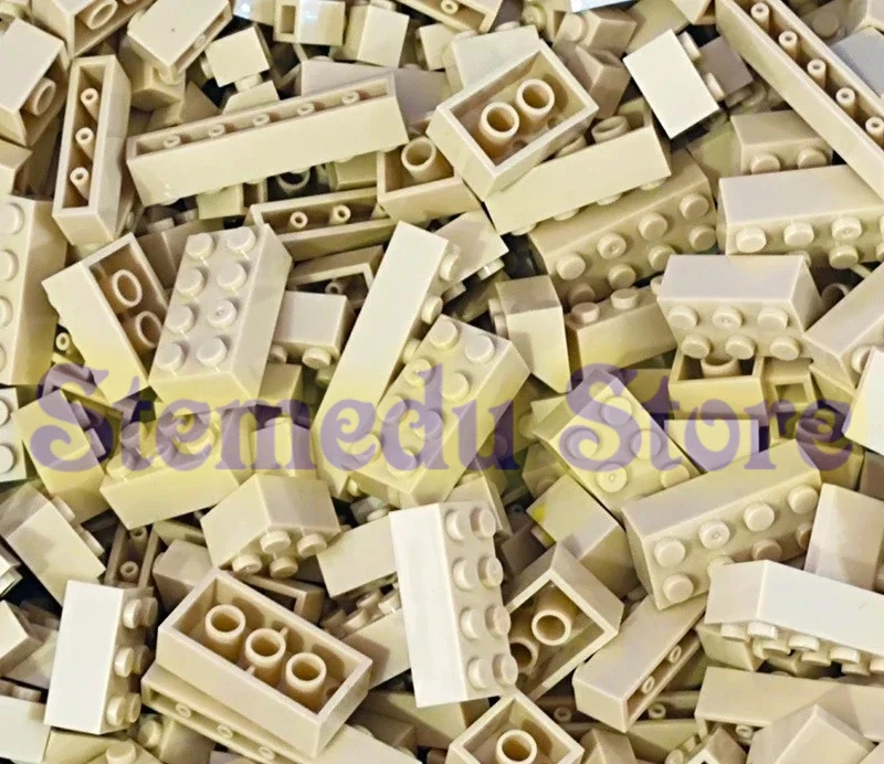 120 Stück Bausteine Bulk Lot Pack sortiert nach Farbe Ziegel Block platte Spielzeug kleine Partikel Bulk-kompatible Legoeds