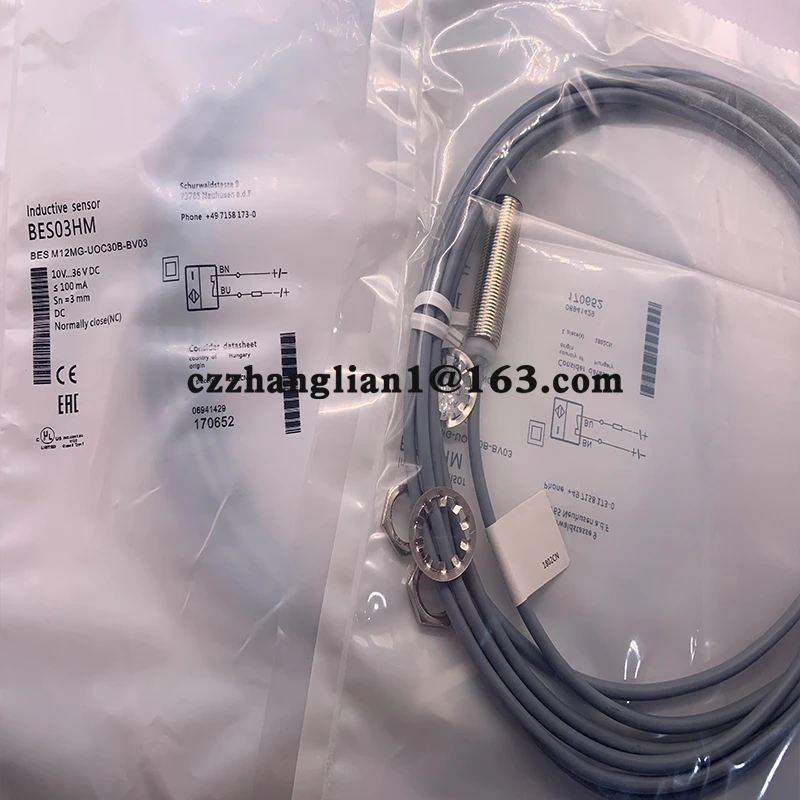 

brand new Proximity switch BES M12MG-UOC30B-BV05 BES M12MG-UOC30B-BV02 BES M12MG-UOC30B-BV03 One year warranty