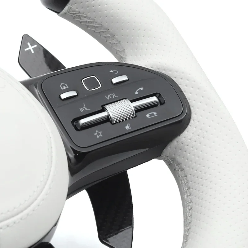 Sportowe karbonowe kierownice samochodowe do Mercedes Benz AMG W204 W205 W221 W222 W464 G350 G63 G500 GLE53 Glc Gle Gls Gla Cla Glk Slc