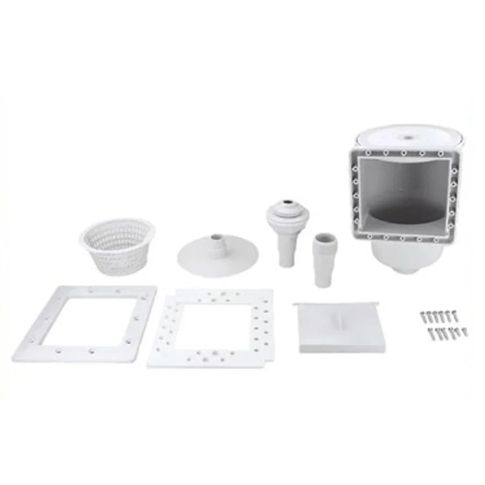 Pool Skimmer Kit for Above Ground Pools Featuring Full Set of Components and Resistant Plastic for Long Term Use view 4