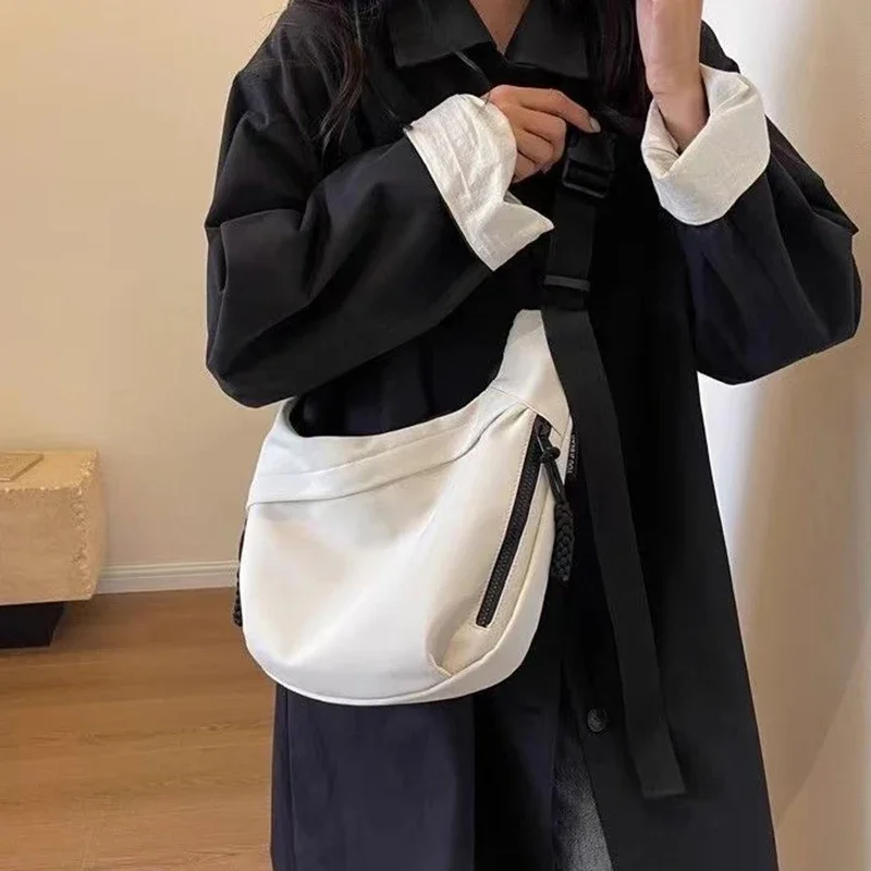 Nouveau sac à bandoulière en toile décontracté pour femmes concepteur noir/blanc/rouge sacs à bandoulière grande capacité fourre-tout hommes voyage sac à provisions